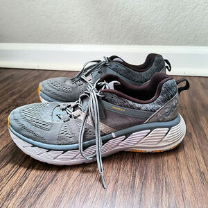Hoka One One Gaviota Sneakers 2 Mens Atheletic Running Shoes Blue Gray US 8.5
